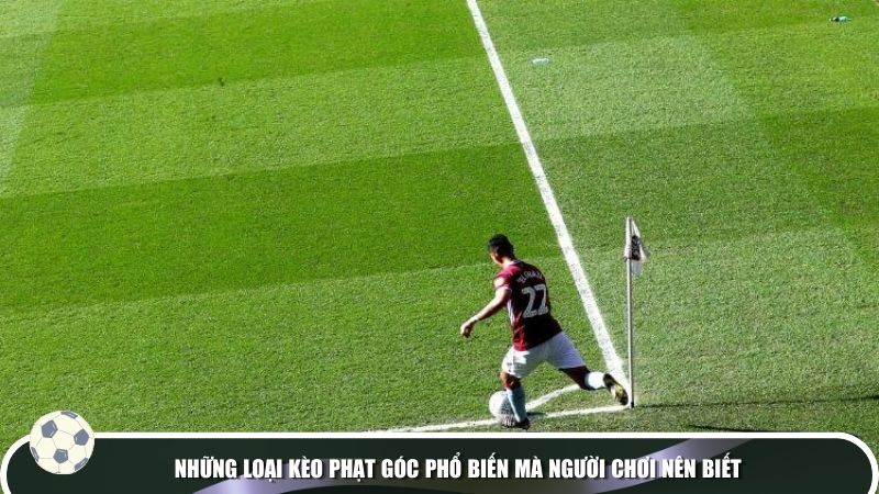 Những loại kèo phạt góc thường gặp mà người chơi nên biết